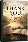 Thank You, Lord III